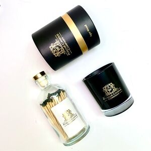 Porsche Agar Wood Candle and Match Set